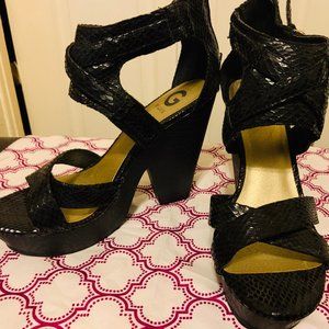 G by Guess Black Wedge